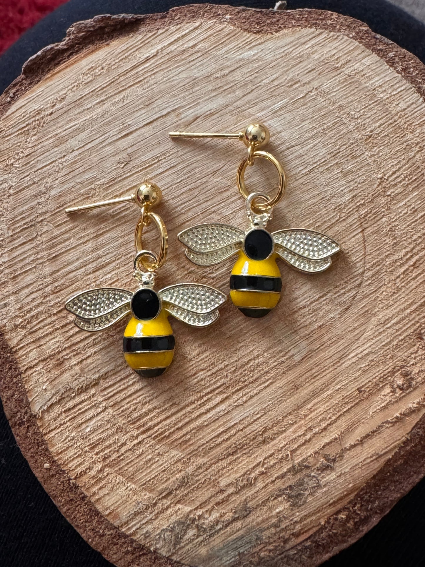 Bee Earrings