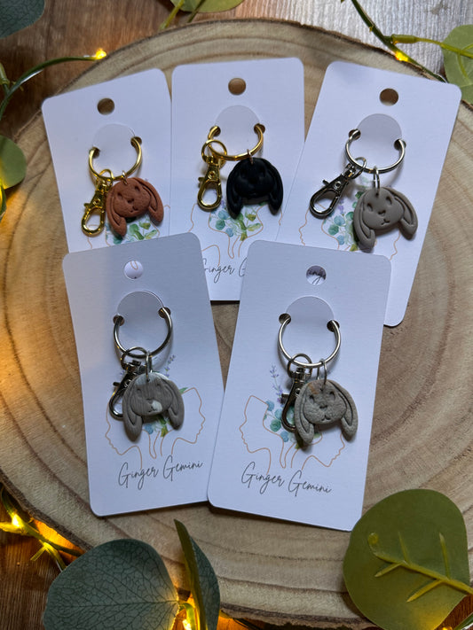 Handmade Bunny Keyrings