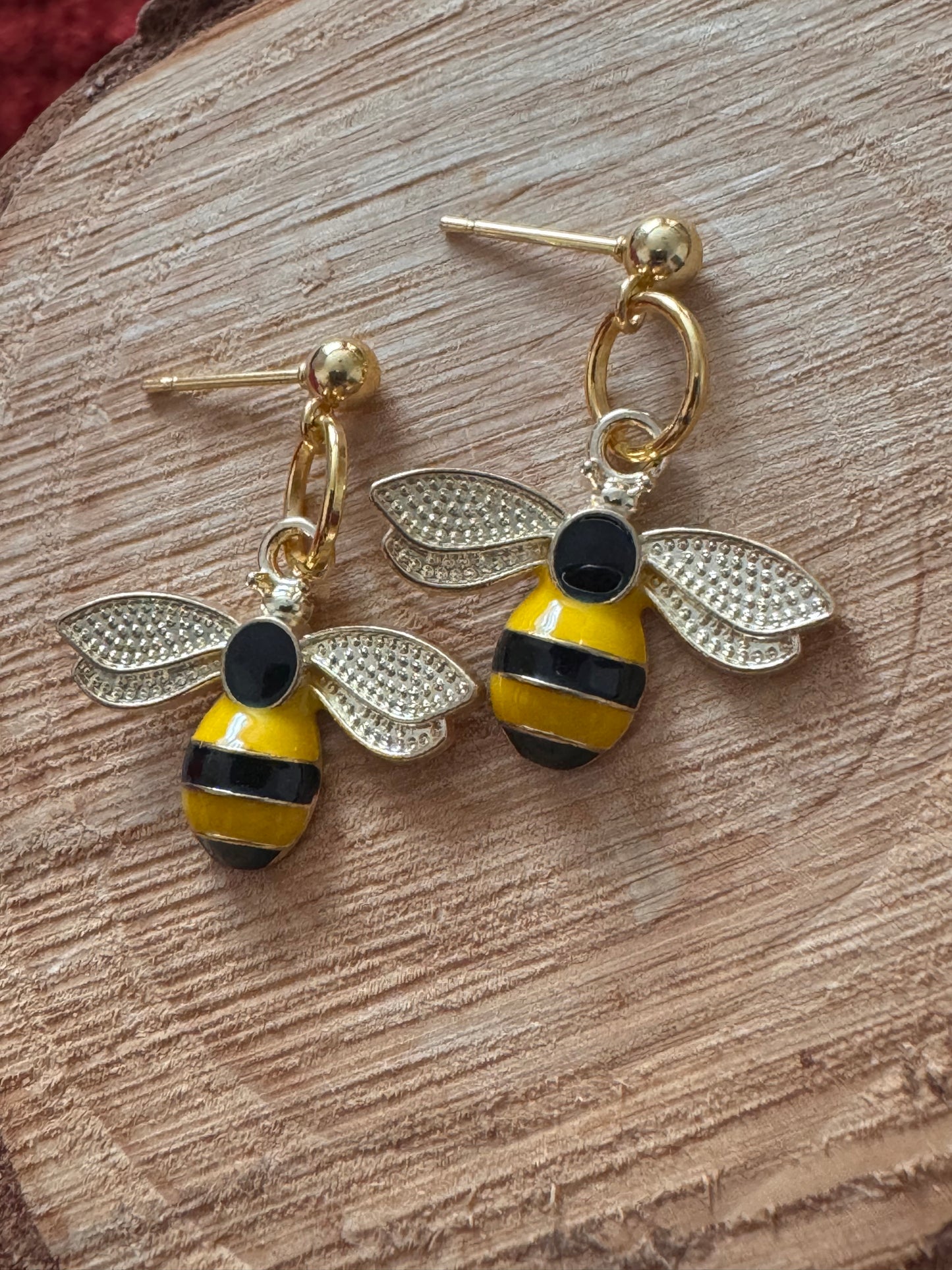 Bee Earrings