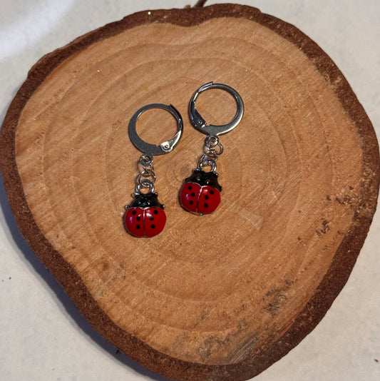 Ladybird Earrings