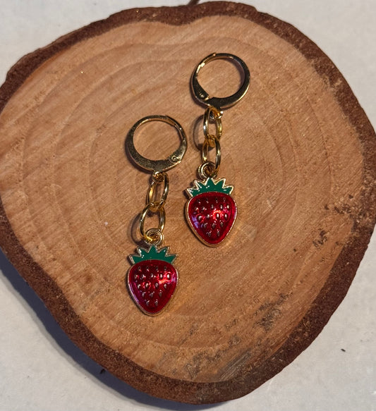 Strawberry Earrings