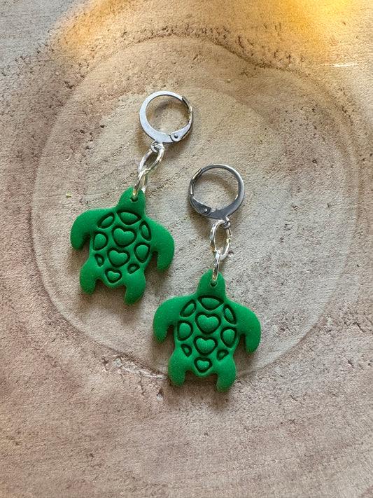 Handmade Turtle earrings